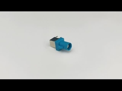 Z-Code FAKRA PWB-Verbindungsstück durch Loch-rechtwinkligen Stecker 50 Ohm