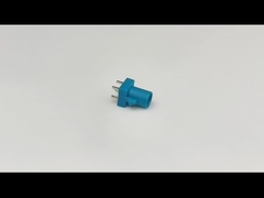 Z-Code Rf-Kabel FAKRA PWB-Verbindungsstück Waterblue-Farbgerader Stecker