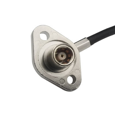 White Coaxial FAKRA SMB Adapter Cable , RF Reverse Camera Code B Cable