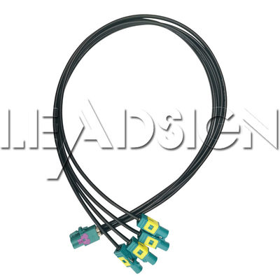 Quad Fakra Coaxial Cable 4 in 1 Automotive Data Cable Z code Cable
